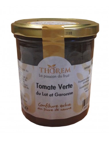 Confiture de Tomate verte du Lot et Garonne, pot 375 gr