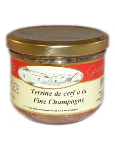 Terrine de Cerf à la Fine de Champagne, 180gr