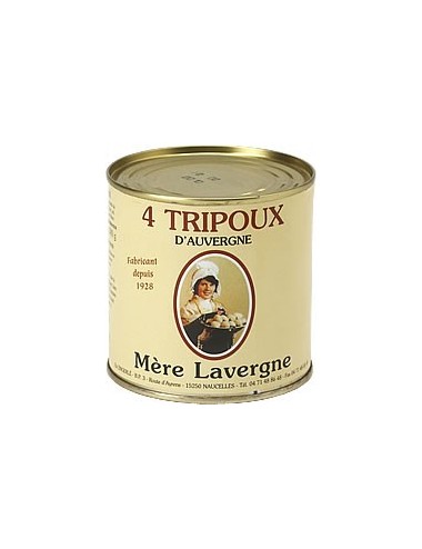 4 Tripoux d'Auvergne de la Mère Lavergne - boite 380gr