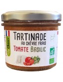 Tartinade au Chèvre Frais Tomate Basilic Bio