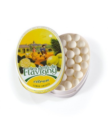 Boîte Ovale Anis de Flavigny 50gr Citron