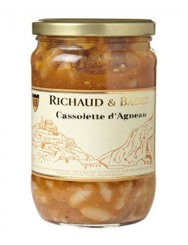 Cassolette d'Agneau, Bocal 600gr